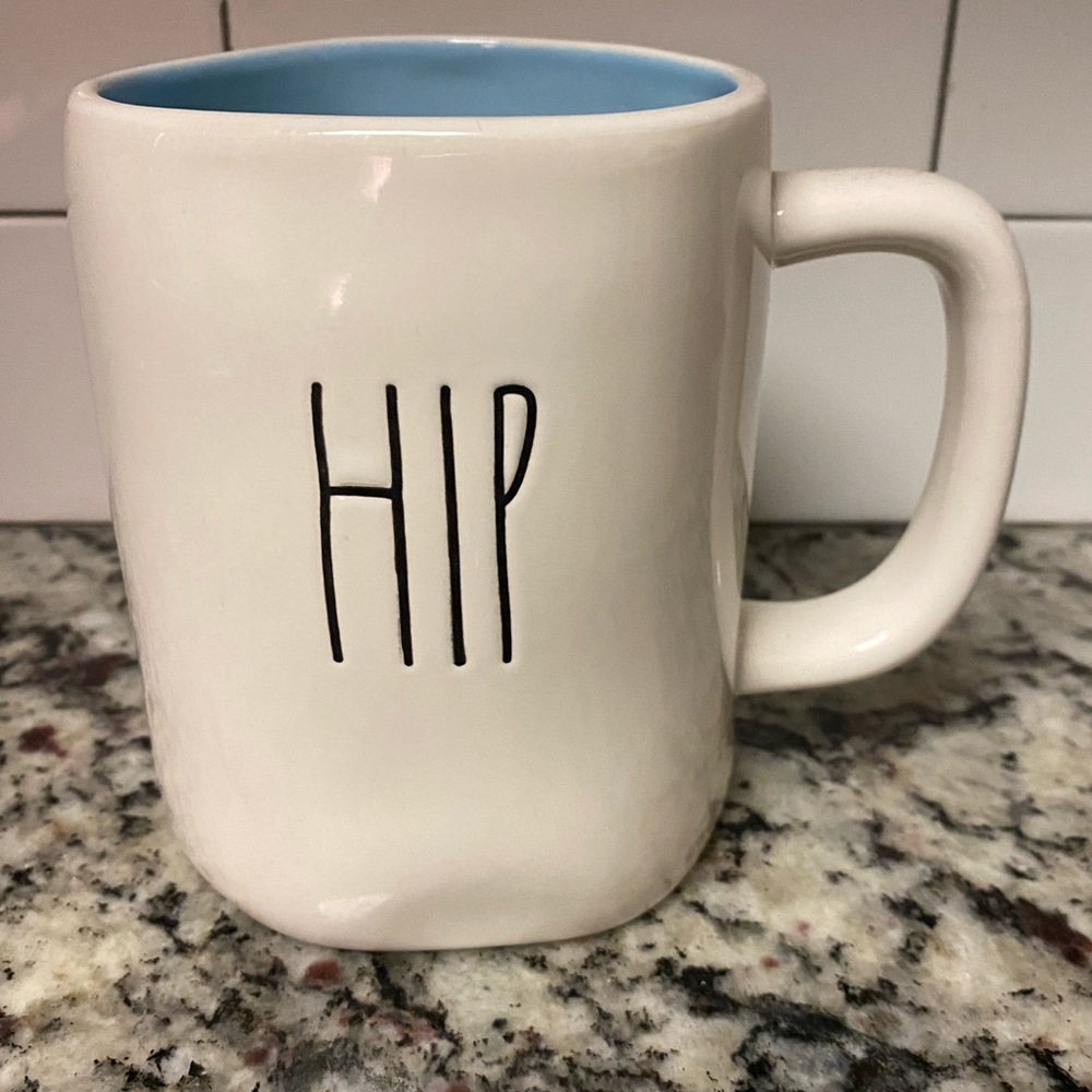 NEW Rae Dunn “HIP/HOP” Double sided mug